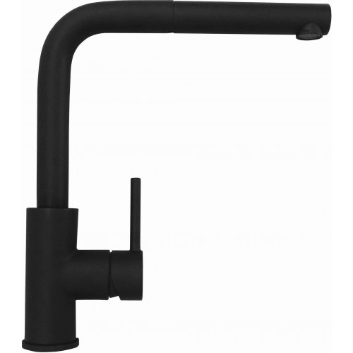 ALVEUS ZEOS - P Bateria kuchenna, czarna mat 1136505