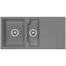 ALVEUS Cubo 70 zlewozmywak, 980 x 500 mm, popiel-metalik 1054769