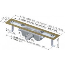 ALCAPLAST Odpływ podłogowy liniowy APZ2 mini – 300