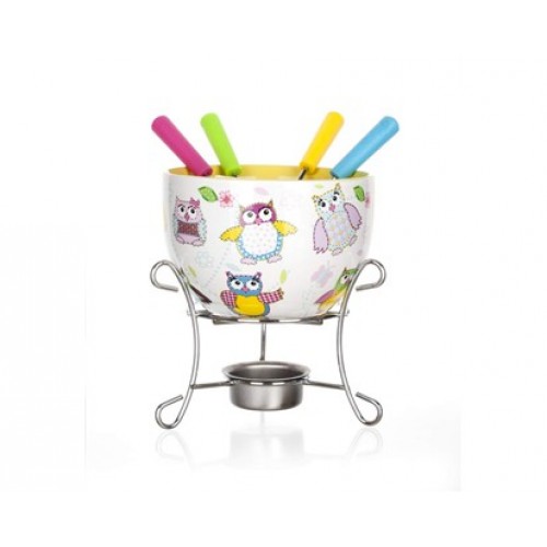 BANQUET 6 częściowy zestaw na fondue czekoladowe OWL 17AA1212