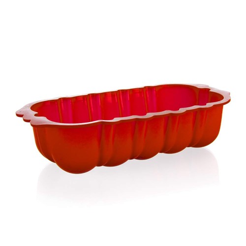 BANQUET Silikonowa forma do pieczenia chleba 33x17,5x8 cm Culinaria red 3120070R