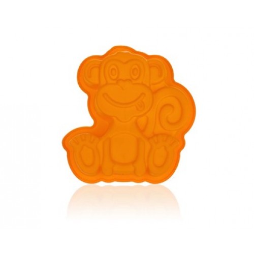 BANQUET Silikonowa forma do pieczenia, małpka 19,5x19,5x4,7cm Culinarie orange 3122030O BANQUET Silikonowa forma do pieczenia, małpka 19,5x19,5x4,7cm Culinarie orange 3122030O