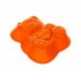 BANQUET Silikonowa forma do pieczenia, miś 14,2x12,3x3,5 cm CULINARIA orange 3122050O