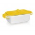 BANQUET Naczynie żaroodporne, forma do pieczenia z pokrywą silikonową YELLOW 60338027Y