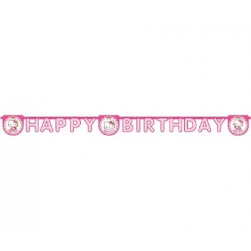 PROCOS Girlanda Happy Birthday Hello Kitty 4481799 PROCOS Girlanda Happy Birthday Hello Kitty 4481799