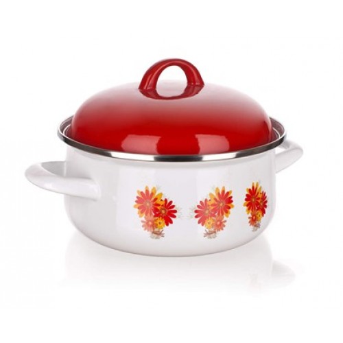 BANQUET Garnek emaliowany 22 cm KA 13 ASTRA 13SM122CLAK BANQUET Garnek emaliowany 22 cm KA 13 ASTRA 13SM122CLAK