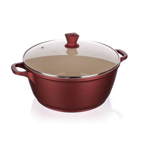 BANQUET Garnek z powłoką ceramiczną GOURMET CERAMIA, 28 x 12,5 cm 4020109