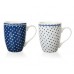 BANQUET Kubek DOTS 340 ml, assorted 60220003