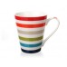 BANQUET Kubek RAINBOW 300 ml, kolorowe paski 60220005