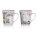 BANQUET Kubek Cafes 340ml, assorted/mix 60220018