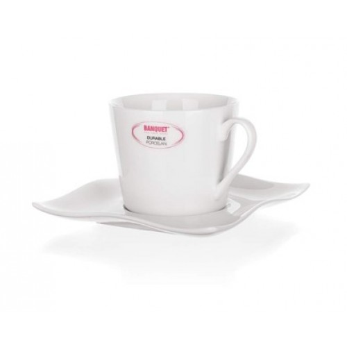 BANQUET Filiżanka 200 ml biała La Plaza 604112103022