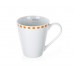 BANQUET CUBITO ORANGE Kubek 290 ml biały/pomarańczowy 60AAW112202