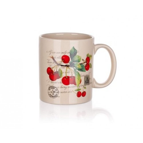 BANQUET Kubek 310 ml Cherry wiśnie 60ZF1108CH BANQUET Kubek 310 ml Cherry wiśnie 60ZF1108CH