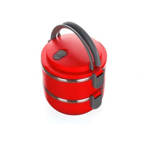 BANQUET Plastikowe pudełko 2 częściowe z uchwytem CULINARIA Red 1,4 L 48220020 BANQUET Plastikowe pudełko 2 częściowe z uchwytem CULINARIA Red 1,4 L 48220020