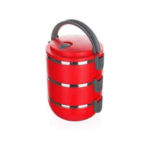 BANQUET Menażka plastikowa CULINARIA Red 2,1l, 3 częściowa 48220021 BANQUET Menażka plastikowa CULINARIA Red 2,1l, 3 częściowa 48220021