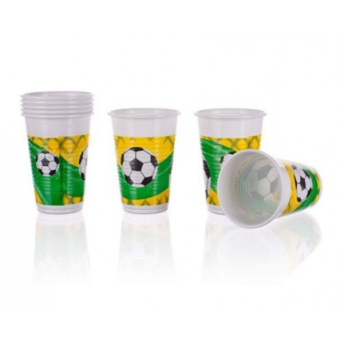 PROCOS Kubki plastikowe 8 szt. 200 ml Soccer Celebration 4484050