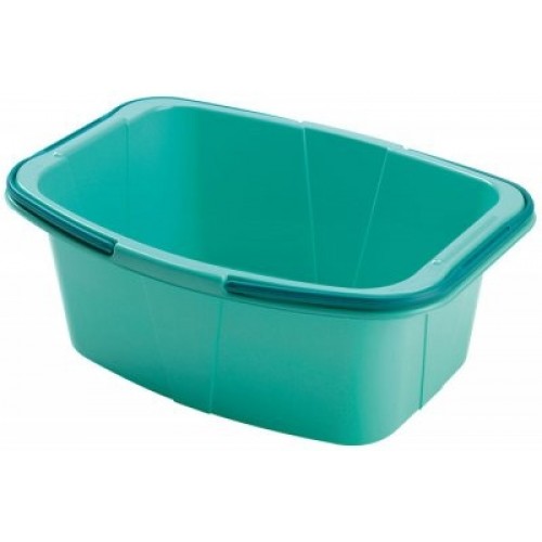 HEIDRUN Kosz na pranie z uchwytami 26L niebieski 349