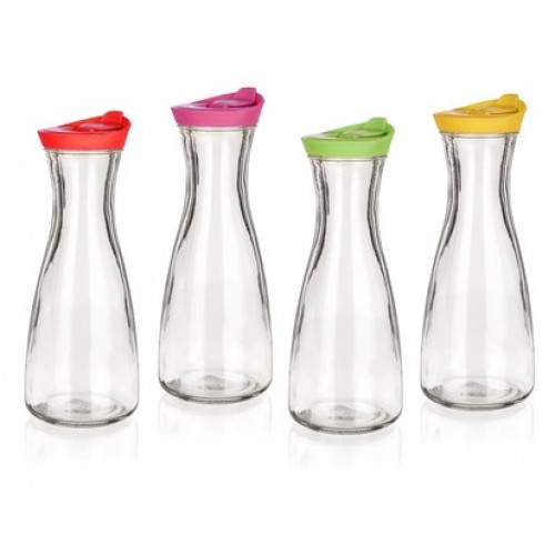 BANQUET Szklana butelka MISTY 900ml assort 04K9009 BANQUET Szklana butelka MISTY 900ml assort 04K9009