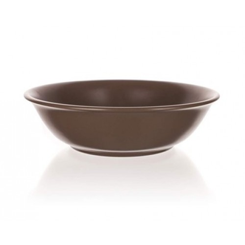 BANQUET Miska Amande 24,5cm brązowy MAT 20241M2140S BANQUET Miska Amande 24,5cm brązowy MAT 20241M2140S