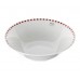 BANQUET Miska15,2cm CUBITO RED biały/czerwony 60149W112118