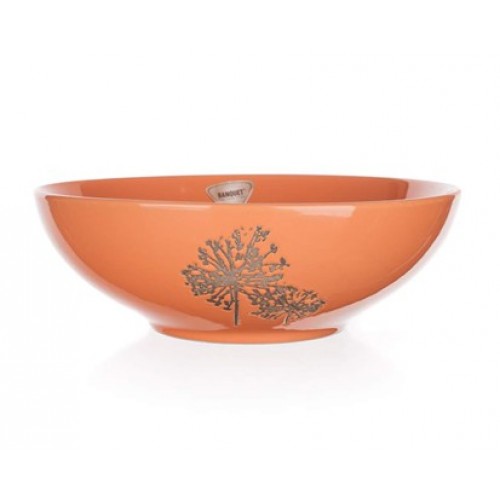 BANQUET Miska ceramiczna 23cm Alia Orange pomarańczowy/brązowy wystrój 601492AO