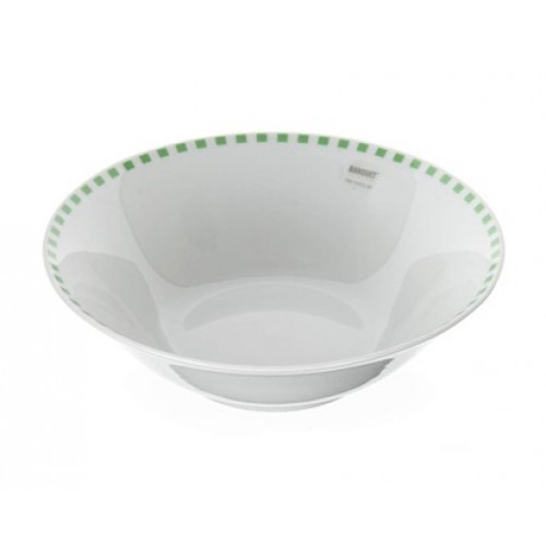 BANQUET Miska z porcelany 22,9cm CUBITO GREEN 601492W112120 BANQUET Miska z porcelany 22,9cm CUBITO GREEN 601492W112120