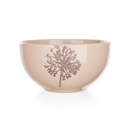 BANQUET Miska 14cm Alia Creamy kremowa/brązowa dekoracja 60149AC BANQUET Miska 14cm Alia Creamy kremowa/brązowa dekoracja 60149AC