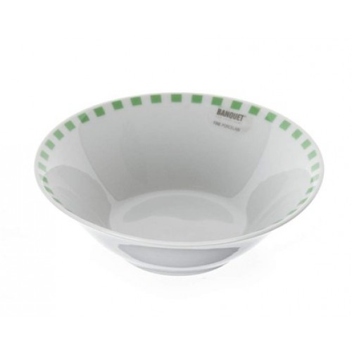 BANQUET Miska15,2cm CUBITO GREEN biały/zielony 60149W112120