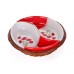 BANQUET Miseczki w koszyku 2 szt 20,5cm Red Poppy OK 601720RP