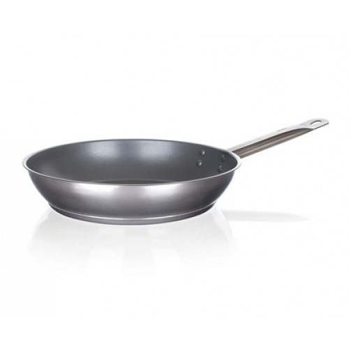 BANQUET Patelnia ze stali nierdzewnej AKCENT 28cm 40APSE0028 BANQUET Patelnia ze stali nierdzewnej AKCENT 28cm 40APSE0028