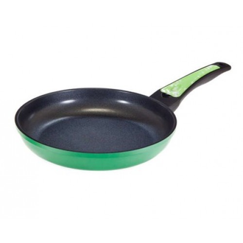 BANQUET Patelnia z powierzchnią ceramiczną 24 cm CERAMIX zielona 40GSXCG24