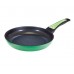 BANQUET Patelnia z powierzchnią ceramiczną 24 cm CERAMIX zielona 40GSXCG24
