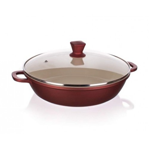 BANQUET Patelnia ceramiczna z pokrywką  paella AVIGNON, 28 x 7 cm 40SPB28AV