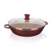 BANQUET Patelnia ceramiczna z pokrywką  paella AVIGNON, 28 x 7 cm 40SPB28AV