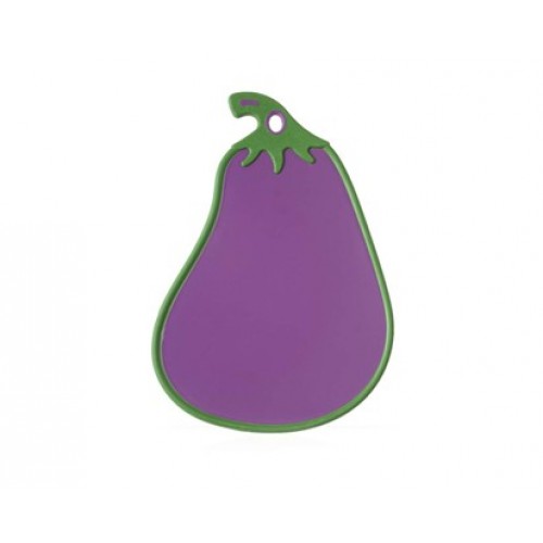 BANQUET Antypoślizgowa deska do krojenia 23,5x34x0,8 cm design Vitamin Bakłażan 12G459