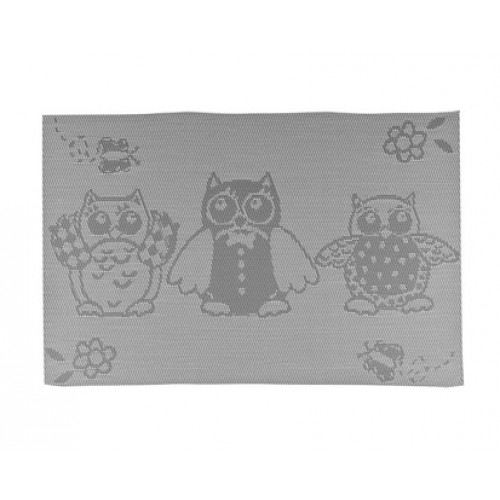 BANQUET Serwetka na stół 45x30 cm Owl szara 12CGOWL005 BANQUET Serwetka na stół 45x30 cm Owl szara 12CGOWL005