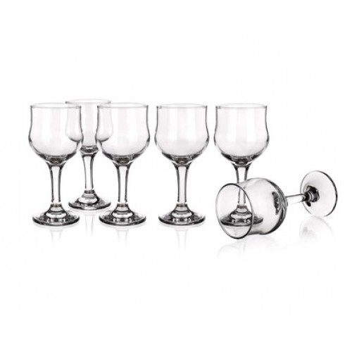 VETRO-PLUS Tulipe 6 częściowy zestaw kieliszków do białego wina, 200 ml, 6 szt, 3344167