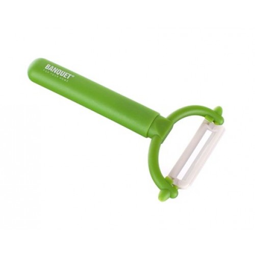 BANQUET Obieraczka ceramiczna 13 cm Flaret Verde, zielona 25LI3200GF5 BANQUET Obieraczka ceramiczna 13 cm Flaret Verde, zielona 25LI3200GF5