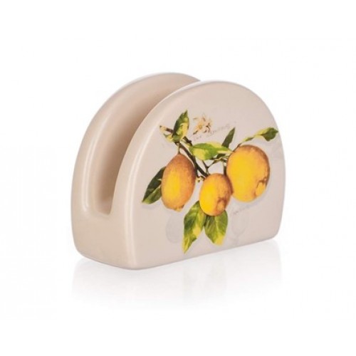 BANQUET Serwetnik ceramiczny Lemon 60ZF1903LM BANQUET Serwetnik ceramiczny Lemon 60ZF1903LM