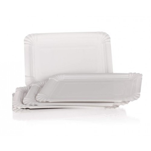 BANQUET Talerze papierowe prostokątne 11x17 cm, 12 szt. 4402150 BANQUET Talerze papierowe prostokątne 11x17 cm, 12 szt. 4402150