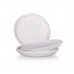 BANQUET Talerze deserowe plastikowe o średnicy 17 cm 4402305