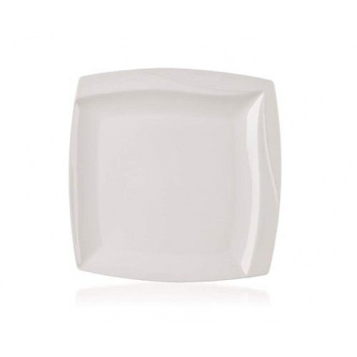 BANQUET Monaco Talerz płytki 26cm biały 601123026
