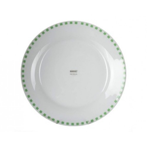 BANQUET CUBITO GREEN Talerz płytki 24 cm 60112W112120 BANQUET CUBITO GREEN Talerz płytki 24 cm 60112W112120
