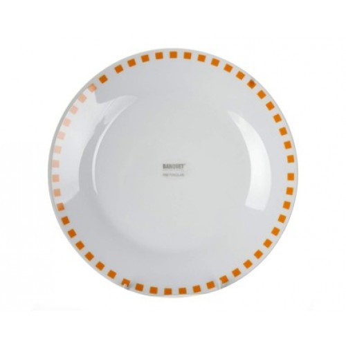 BANQUET CUBITO ORANGE Talerz deserowy 19 cm 60113W112202 BANQUET CUBITO ORANGE Talerz deserowy 19 cm 60113W112202