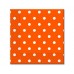PROCOS Serwetki 2-warstwowe 33x33 cm, 20 sztuk Orange Dots 4483211