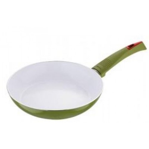 BERGNER POCU Patelnia płytka 22 cm, zielona BG-1280 OL BERGNER POCU Patelnia płytka 22 cm, zielona BG-1280 OL