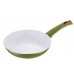 BERGNER POCU Patelnia płytka 22 cm, zielona BG-1280 OL