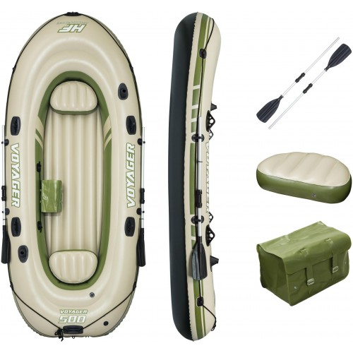 BESTWAY Hydro-Force Voyager 500 Ponton, 348 x 141 x 48 cm 65001