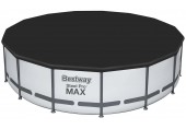 BESTWAY Pokrywa do basenu 457 cm, czarna 58038