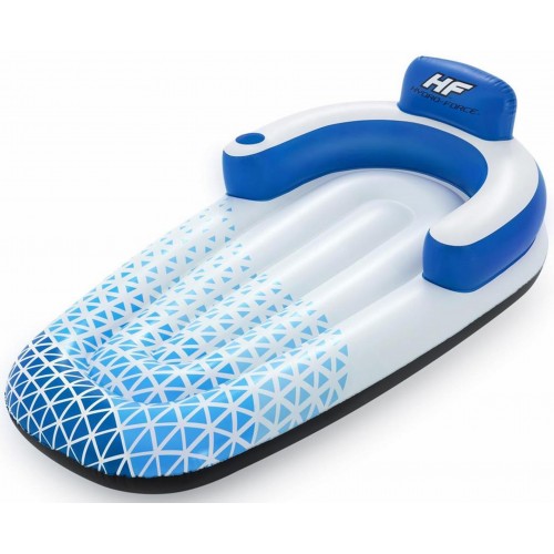 BESTWAY Hydro-Force Indigo Wave Materac dmuchany 191 x 107 cm 43533
